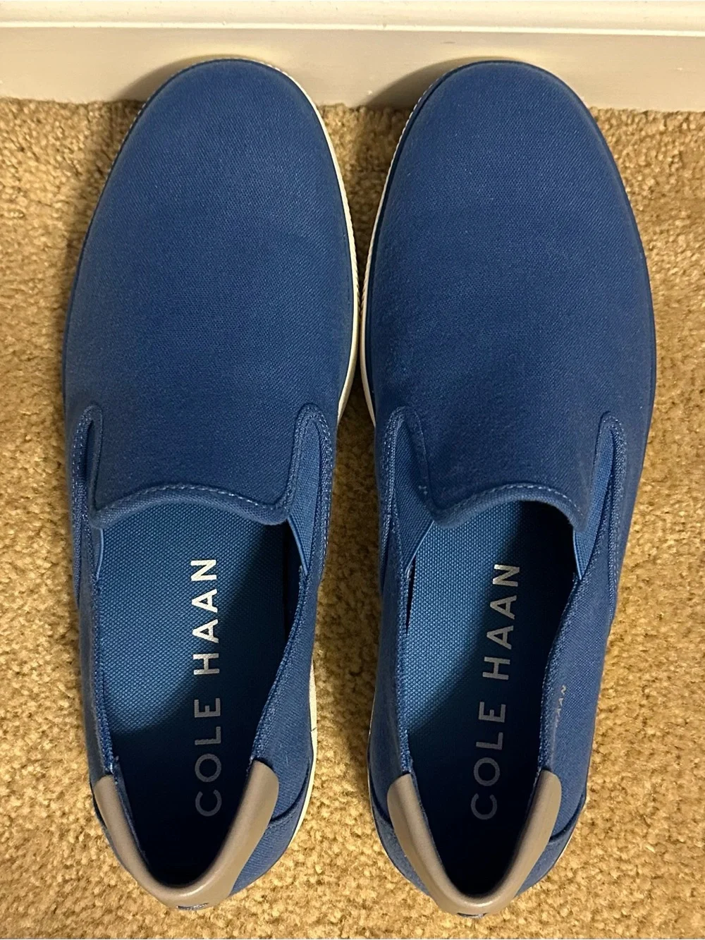 Cole Haan Nantucket 2.0 Slip On Shoes Blue C36417 10.5 Mens
